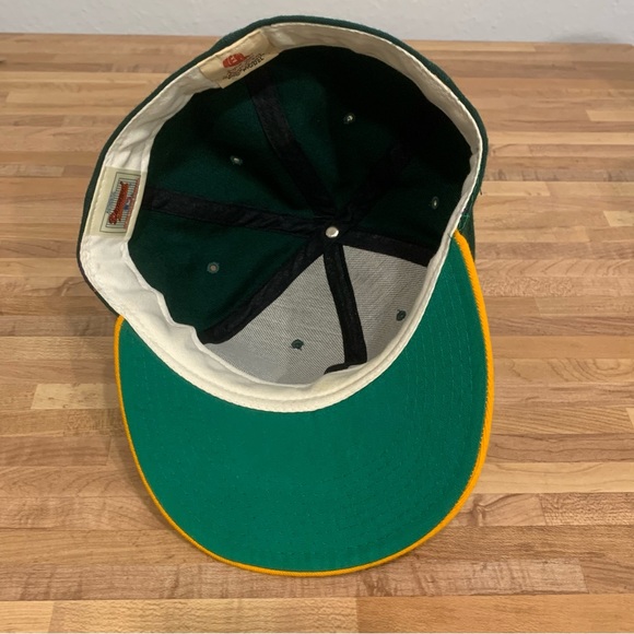 Vintage MLB Baseball New Era Pro Model Oakland A’s Athletics Wool Fitted Hat - Picture 6 of 7